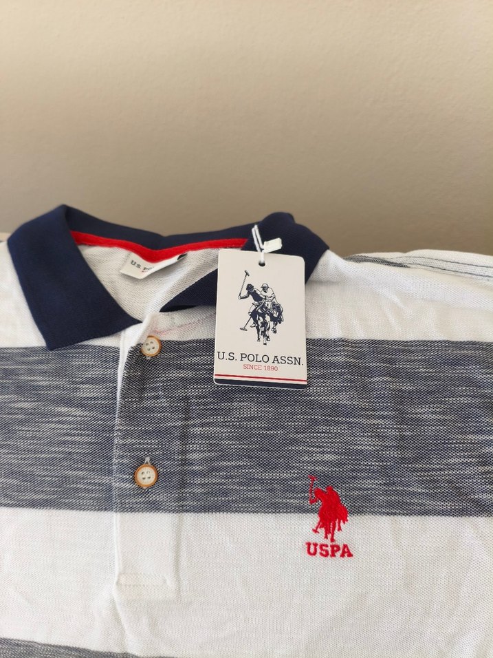 yeni etiketli US polo erkek tsort - Görsel 3