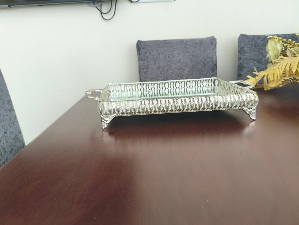 Gri aynalı tepsi - Görsel 3