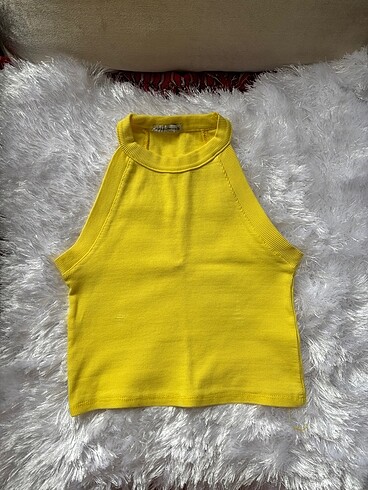 Bershka Askılı crop top