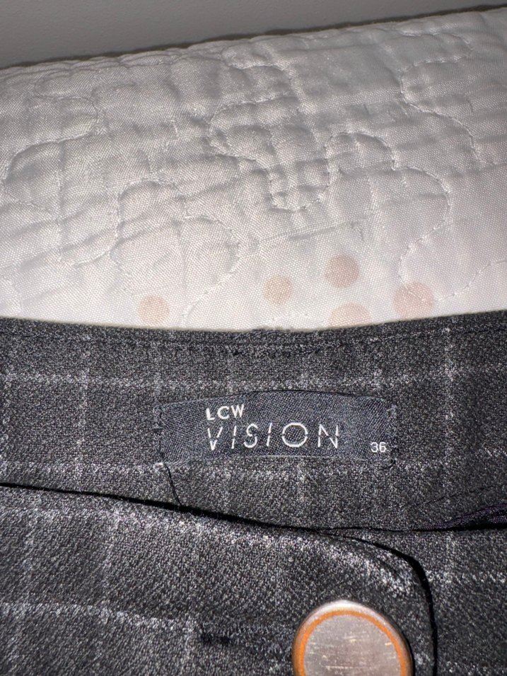 Kadın Siyah pantolon - Görsel 3