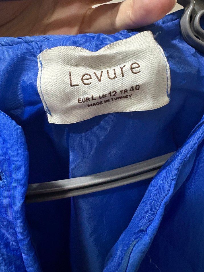 Düğmeli Lacivert Kadın Midi Ceket - Görsel 3