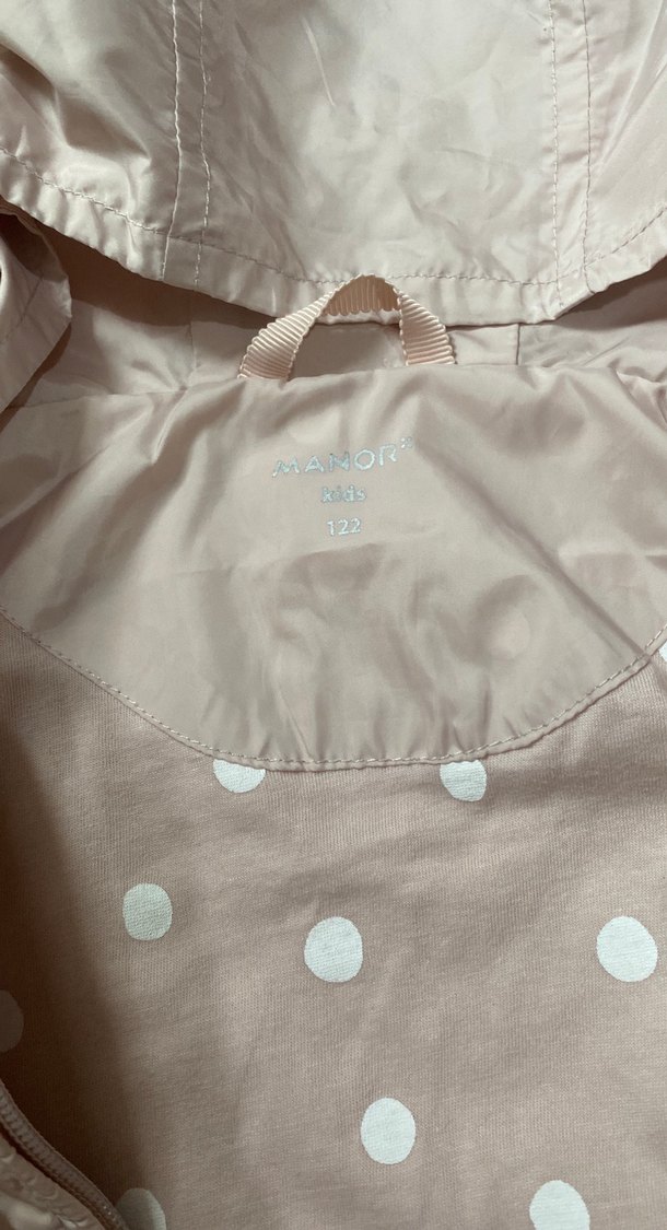 Kız Çocuk Fermuarlı Yağmurluk - Görsel 2