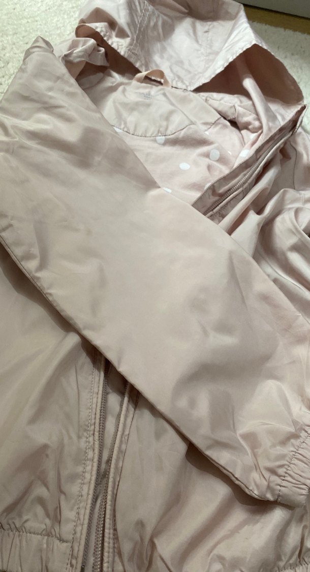 Kız Çocuk Fermuarlı Yağmurluk - Görsel 3