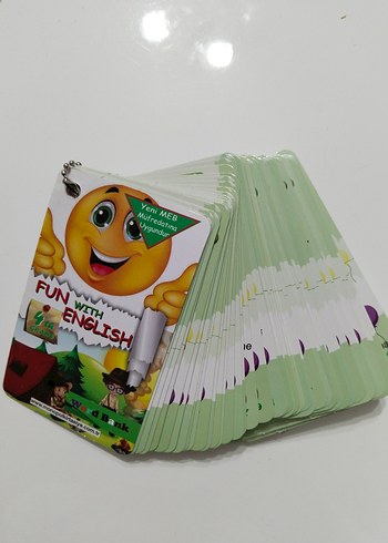 İngilizce Kelime ve Cümle Kartları