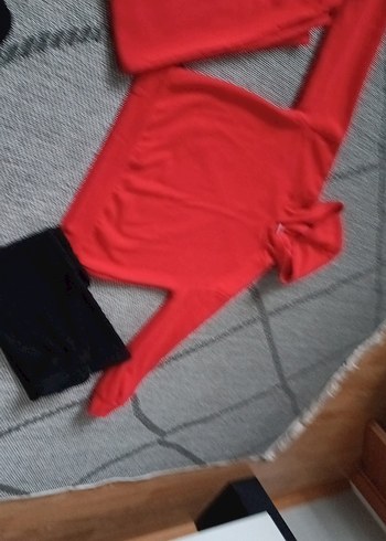 Kız Çocuk sweat ve 2 ispanyol paca tayt - Görsel 2