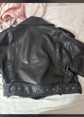 xs Beden Zara siyah deri ceket