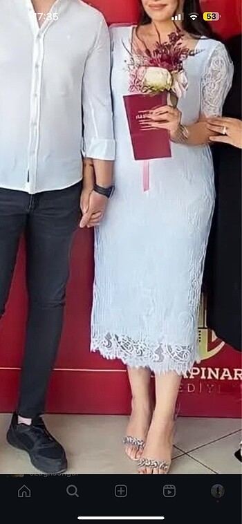 Beyaz Özel Dikim Nikah Elbisesi