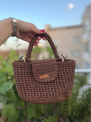 Tote Bag Örgü Çanta
