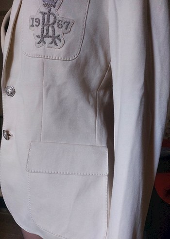 Ralph Lauren %100 coton blazer ceket - Görsel 4