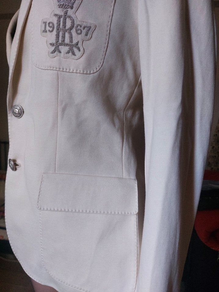Ralph Lauren %100 coton blazer ceket - Görsel 4