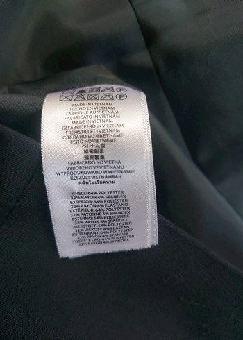 Michael Kors, tek düğmeli, kol büzg detay Blazer ceket. - Görsel 4