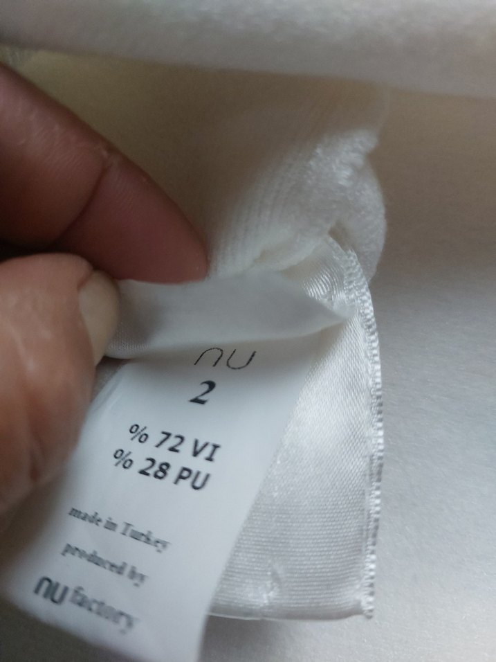 NU Black Beyaz Boğazlı Örgü Kadın Kazak - Görsel 5