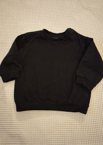 H&M Siyah Erkek Çocuk Sweatshirt