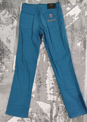 Mavi Erkek Çocuk Denim Pantolon - Görsel 2