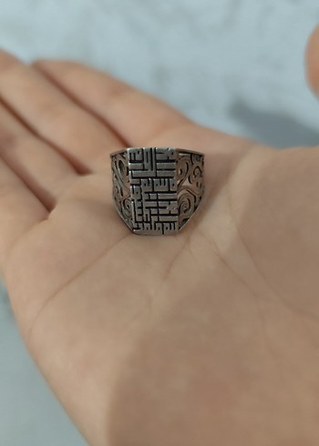 Kadın Beyaz Payetli Kelebek Yüzük - Görsel 2