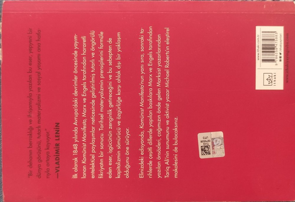 Komünist Manifesto - Karl Marx & Friedrich Engels - Görsel 2