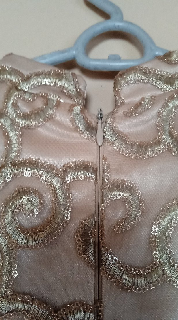 Bordo Uzun Kollu Drapeli Kadın Elbise - Görsel 3