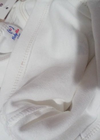 Beyaz Bebek Erkek Takım, Uzun Kollu, Baskılı - Görsel 3