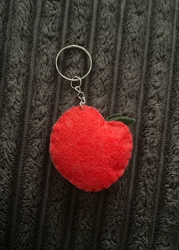 Renkli  Elma Anahtarlık - Görsel 4