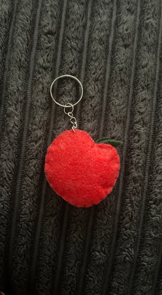 Renkli  Elma Anahtarlık - Görsel 4