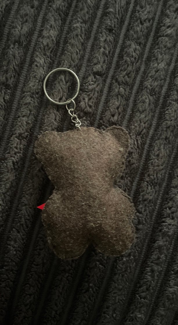 Kahverengi Ayıcık Figürlü Anahtarlık - Görsel 4