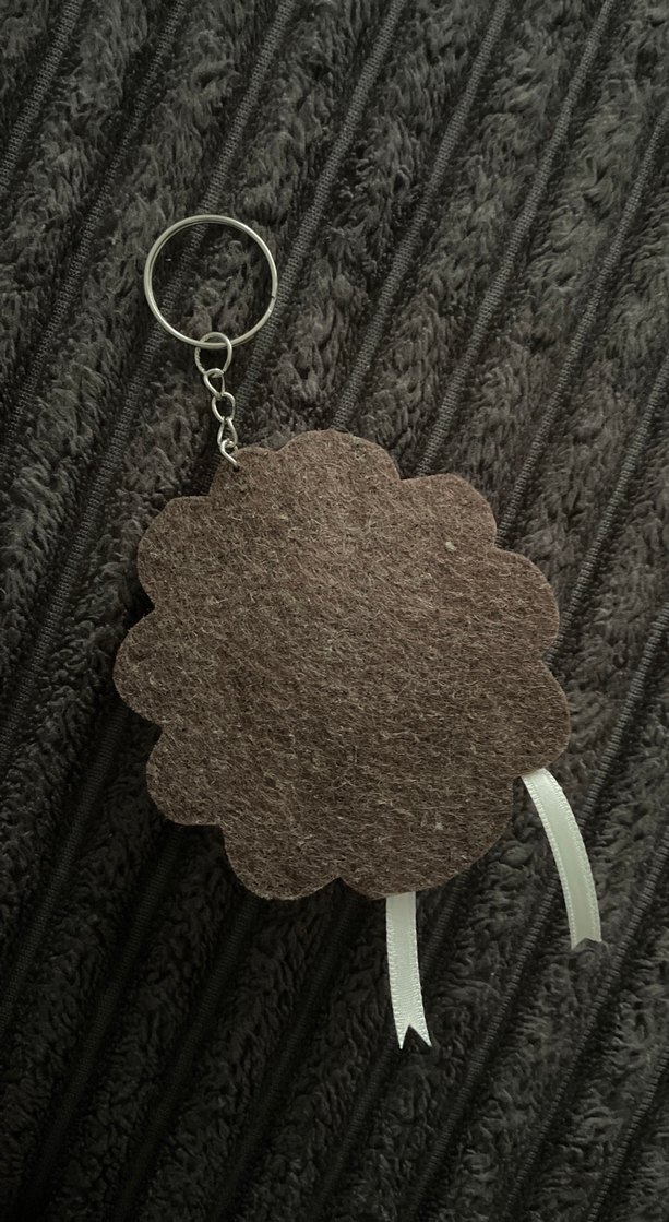 Kahverengi Kürklü Aslan Figürlü Anahtarlık - Görsel 4