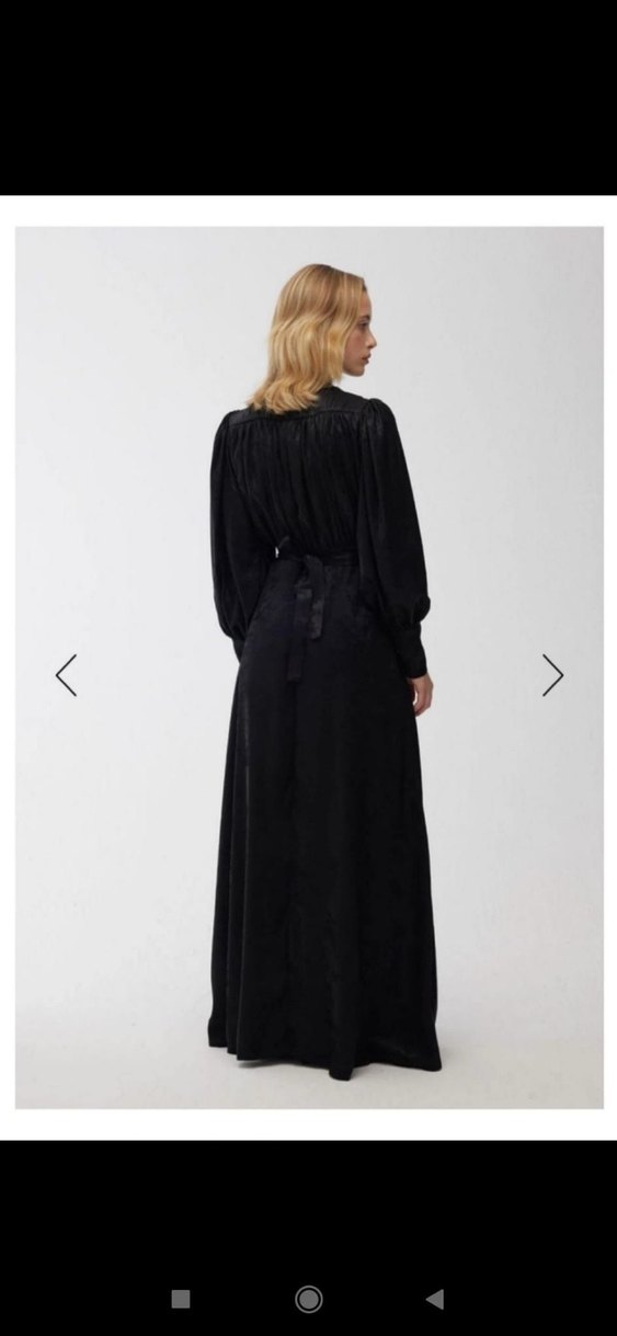 Manuka siyah abiye elbise - Görsel 3