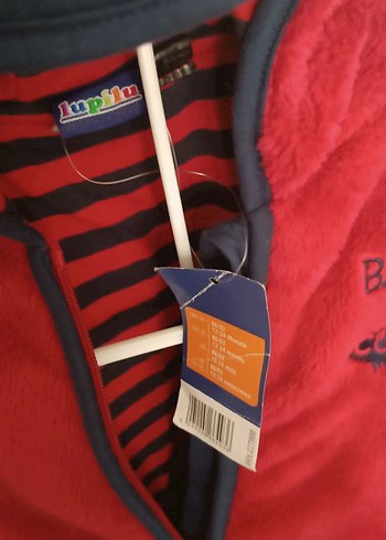 Bebek Tulum Kapüşonlu Fermuarlı Yeni Etiketli - Görsel 3