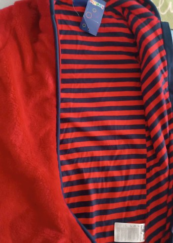 Bebek Tulum Kapüşonlu Fermuarlı Yeni Etiketli - Görsel 5