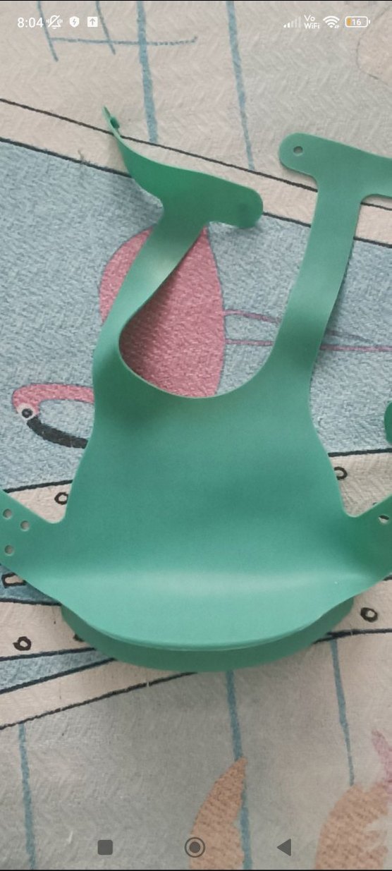 Oioi turkuaz Bebek Önlüğü - Görsel 2