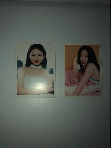Nayeon jihyo 2 adet fotokart