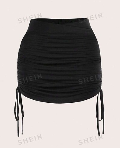 shein siyah ipli etek