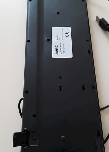 Avec Siyah Kablolu Klavye - Görsel 3