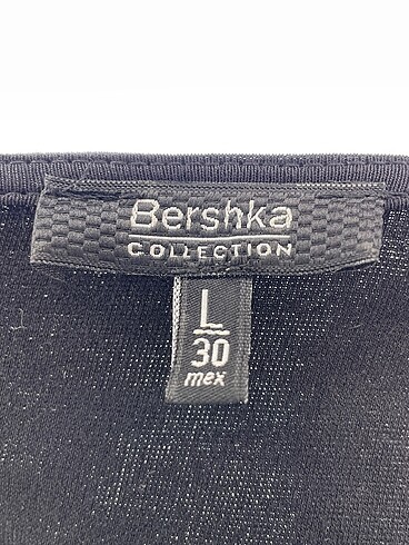 l Beden siyah Renk Bershka Uzun Elbise %70 İndirimli.