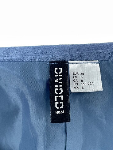 38 Beden mavi Renk H&M Mini Etek %70 İndirimli.