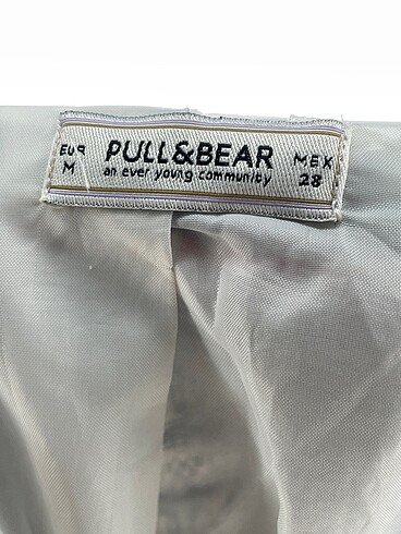 m Beden beyaz Renk Pull and Bear Hırka %70 İndirimli.