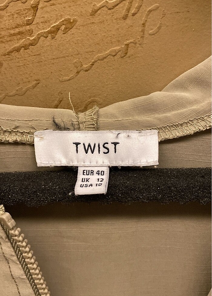 Twist günlük kapşonlu elbise - Görsel 2