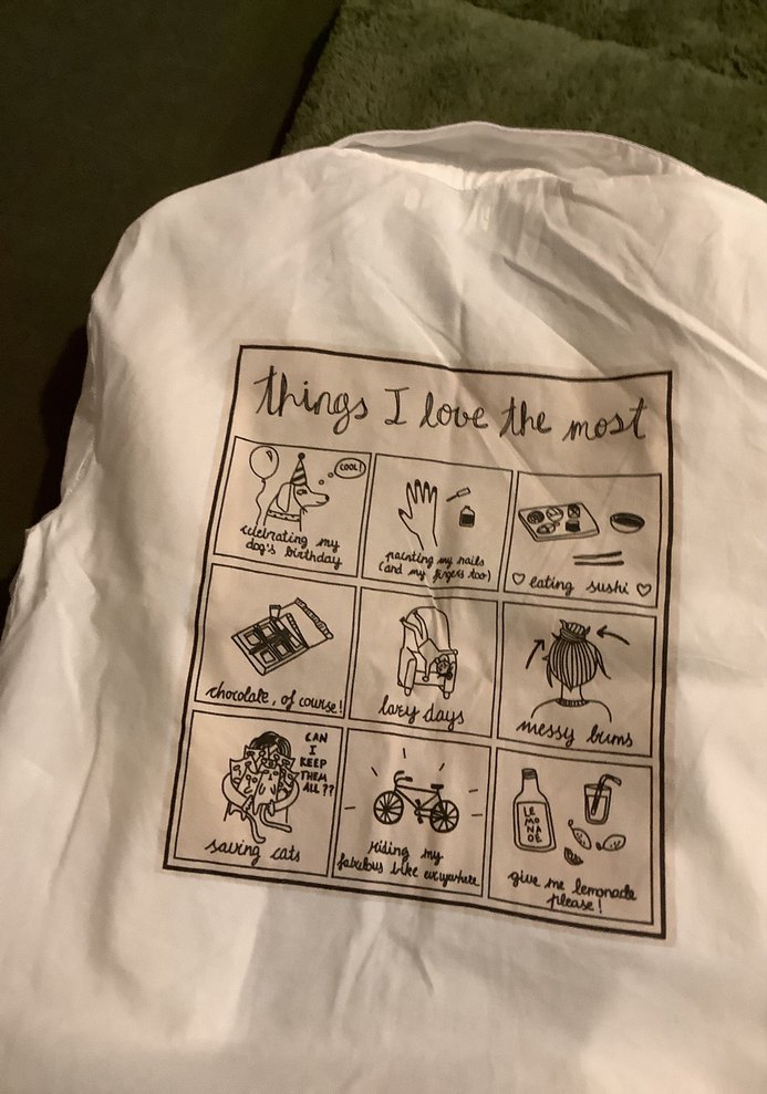 Beyaz Pamuklu Düğmeli Kısa Kollu Gömlek - Görsel 2