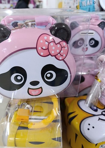 Renkli Çocuk Kumbara Seti - Görsel 3