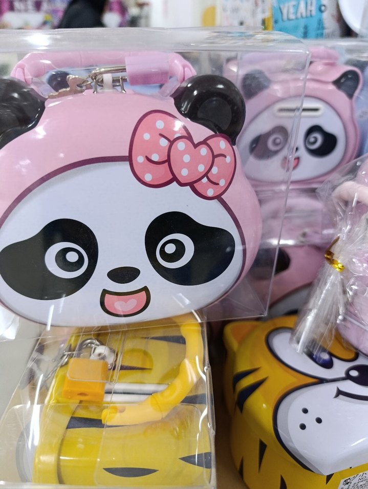 Renkli Çocuk Kumbara Seti - Görsel 3