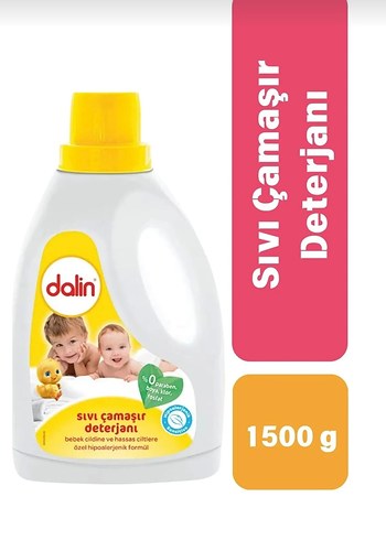 Dalin Bebek Sıvı Çamaşır Deterjanı 1500g