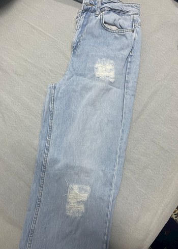 Trendyol & Milla Kadın Mavi Loose Fit Denim Pantolon