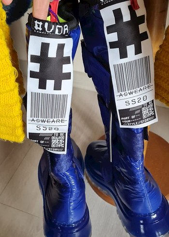 VDR Saks Mavisi Yağmur Çizmesi - Görsel 5