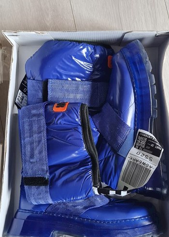 VDR Saks Mavisi Yağmur Çizmesi - Görsel 8