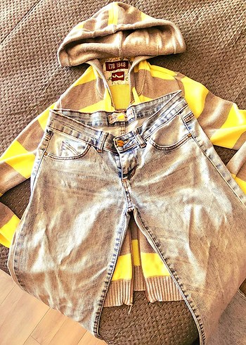 LTB Kapüşonlu Triko Sweat(Kot Hediyeli) - Görsel 7