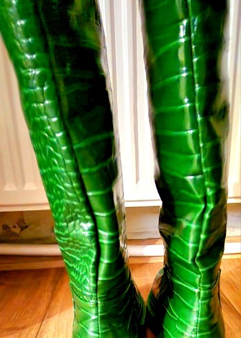 Rugan Krokodil Desenli Çizme - Görsel 4