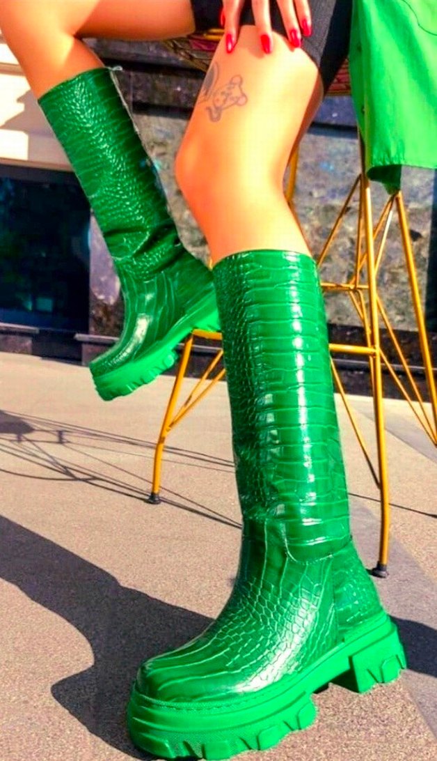 Rugan Krokodil Desenli Çizme - Görsel 2