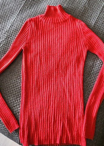 Mudo Collection Yüksek Yakalı Triko Kazak - Görsel 3