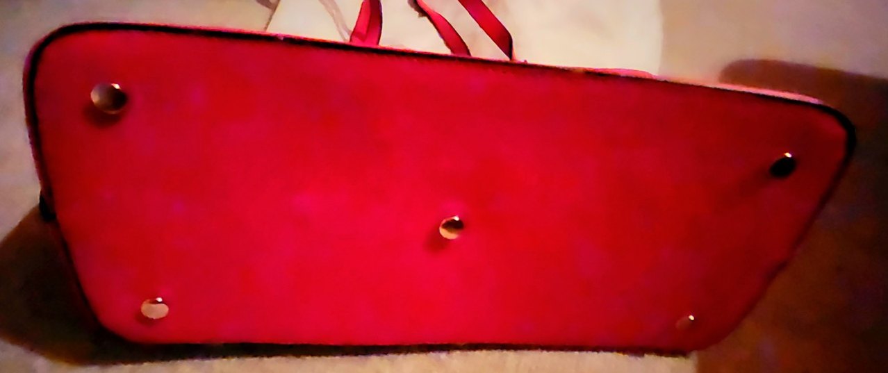 Michael Kors Kırmızı Çanta Cüzdan Takım - Görsel 4