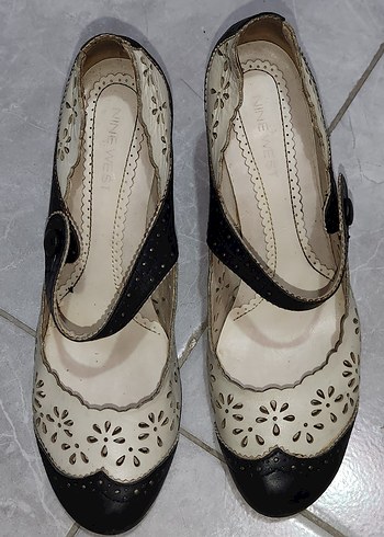 Vintage Nakış Desenli Deniz Akkaya ayakkabısı - Görsel 4